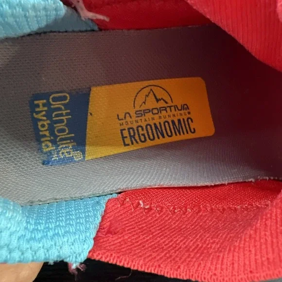 La Sportiva Women's Size 7 Kaptiva Hibiscus Malibu Blue Training Racing Shoe - Picture 9 of 11